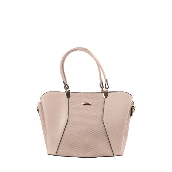 Groosh Bej G010 MO2905 KADIN VEGAN KOL & OMUZ ÇANTASI